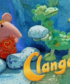 The Clangers Poster Diamond Painting