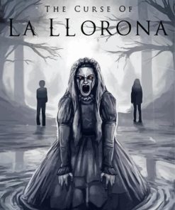 The Curse Of la Llorona illustration Diamond Painting