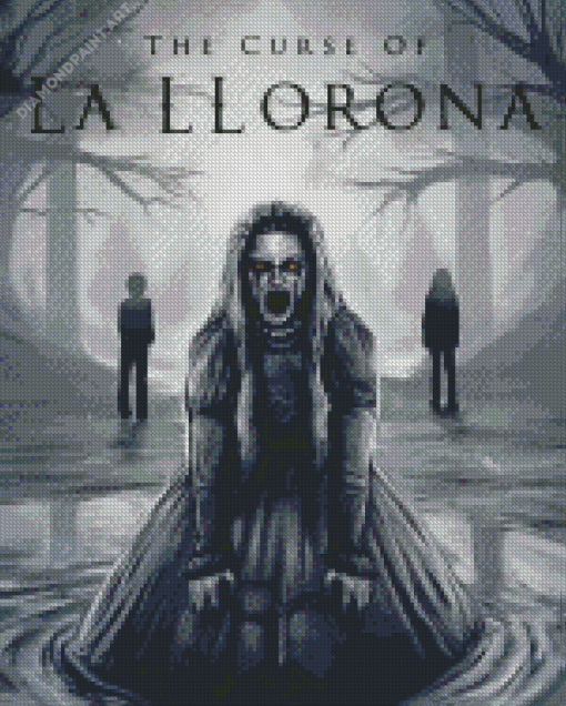 The Curse Of la Llorona illustration Diamond Painting