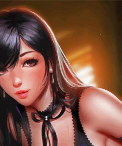 Tifa Lockhart Diamond Painting