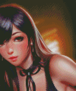 Tifa Lockhart Diamond Painting