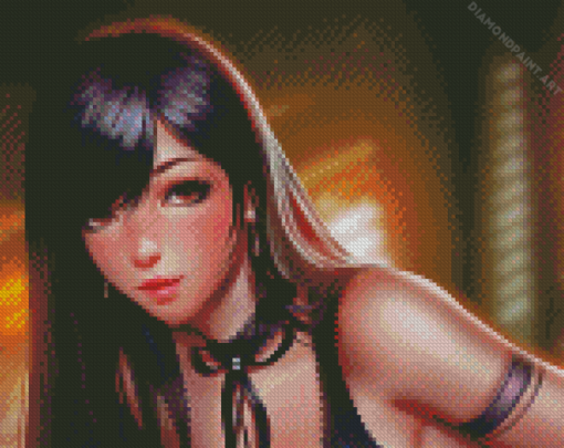 Tifa Lockhart Diamond Painting