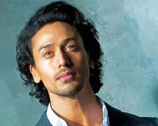 Tiger Shroff Diamond Painting