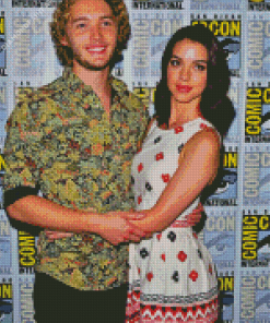 Toby Regbo And Adelaide Kane Diamond Painting