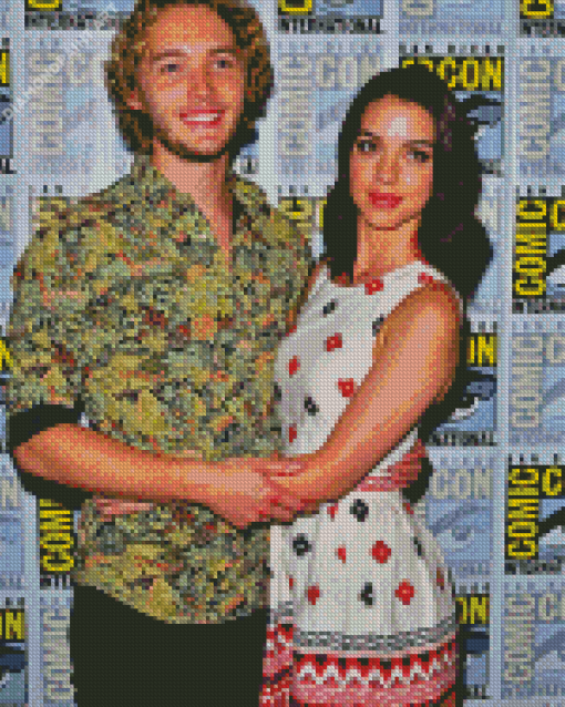 Toby Regbo And Adelaide Kane Diamond Painting