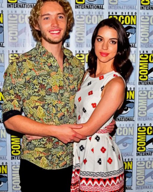 Toby Regbo And Adelaide Kane Diamond Painting