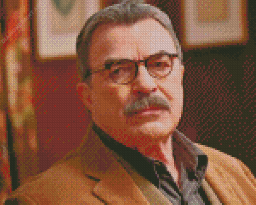 Tom Selleck Actor Diamond Painting