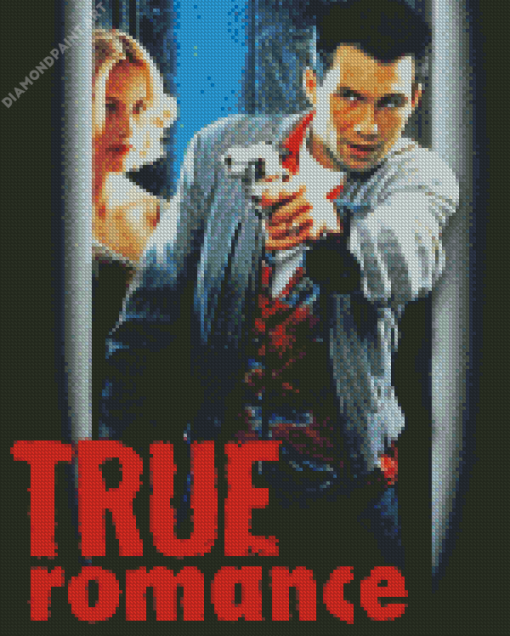 True Romance Movie Poster Diamond Painting