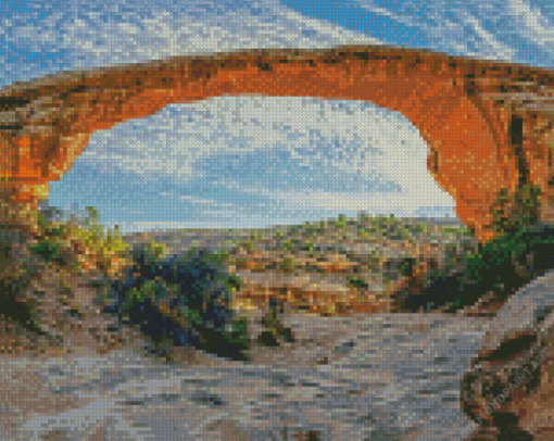 US Utah Natural Bridges National Monument Diamond Painting