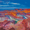 Utah Dead Horse State Park Landscape Diamond Painting