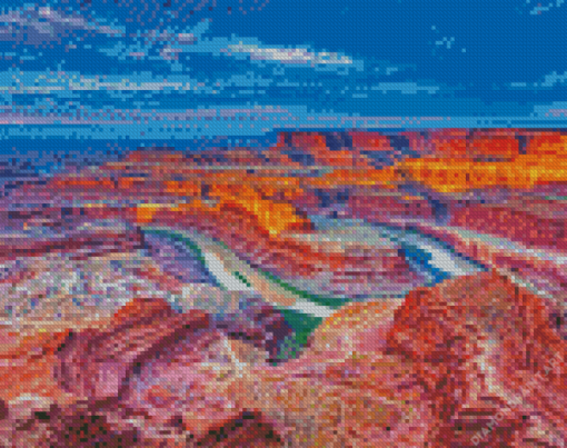 Utah Dead Horse State Park Landscape Diamond Painting