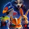 Video Game Star Fox Diamond Painting