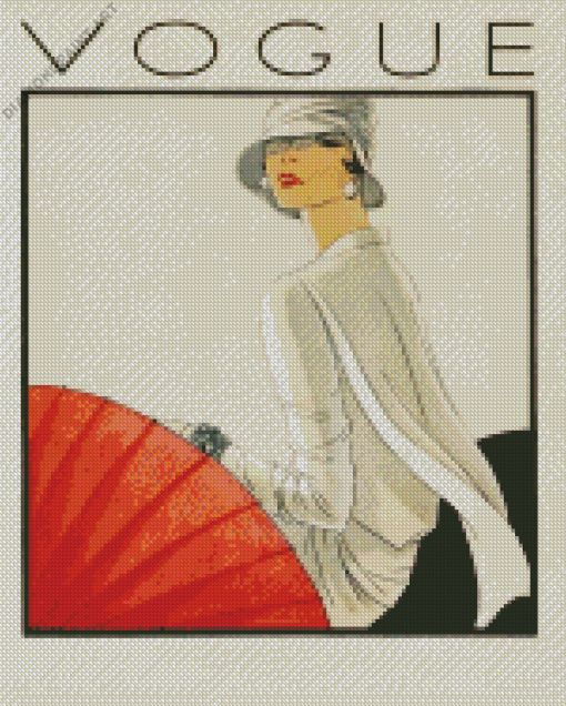 Vogue Poster Art Diamond Painting