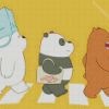 We Bare Bears Characters Diamond Painting