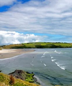 West Cork Beach Diamond Paintings