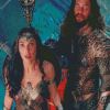 Wonder Woman And Aquaman Diamond Painting