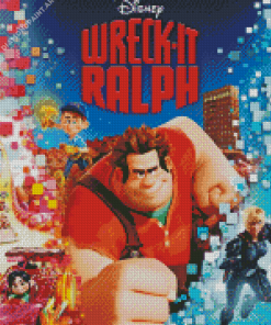 Wreck It Ralph Animation Poster Diamond Painting