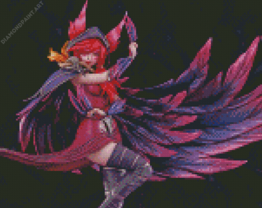 Xayah Diamond Painting