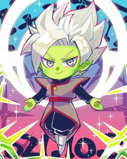 Zamasu Anime Character Art Diamond Paintings