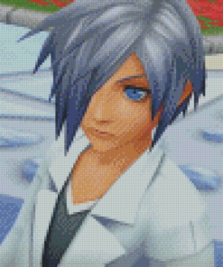 Zexion Kingdom Hearts Character Diamond Painting