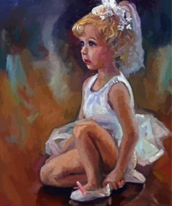 Adorable Little Ballerina Diamond Painting