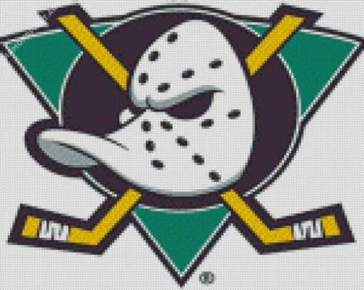 Aesthetic Anaheim Ducks Diamond Painting