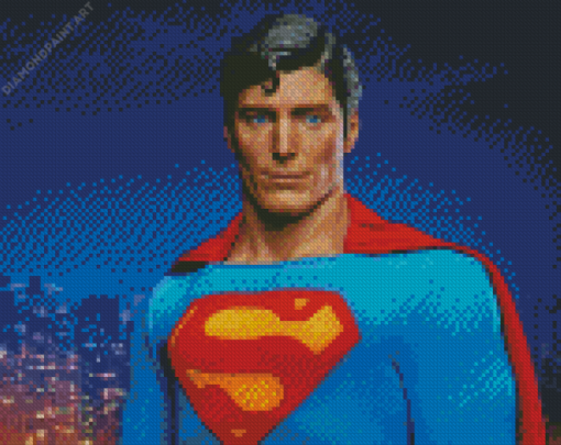 Aesthetic Christopher Reeve Diamond Painting