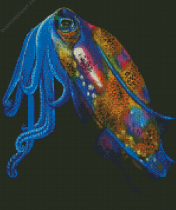 Aesthetic Cuttlefish Diamond Paintings