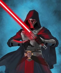 Aesthetic Darth Revan Art Diamond Painting