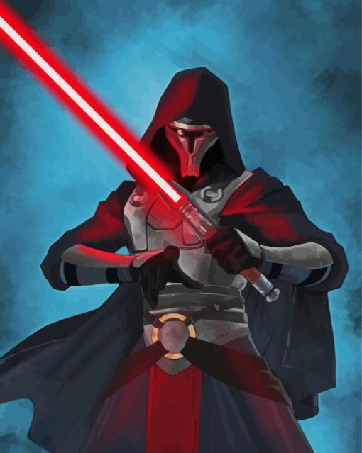 Aesthetic Darth Revan Art Diamond Painting