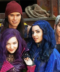 Aesthetic Disney Descendants Diamond Painting