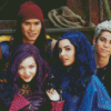 Aesthetic Disney Descendants Diamond Painting