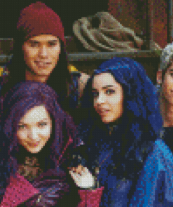 Aesthetic Disney Descendants Diamond Painting