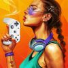 Aesthetic Gamer Girl Art Diamond Paintings