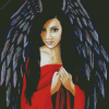 Aesthetic Gothic Angel Diamond Painting