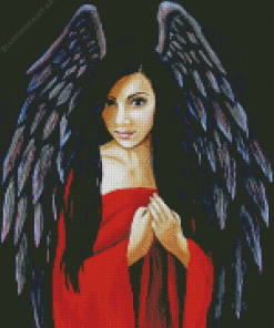 Aesthetic Gothic Angel Diamond Painting