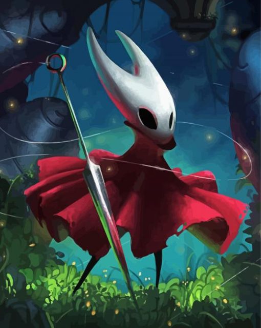 Aesthetic Hollow Knight Hornet Art Diamond Painting