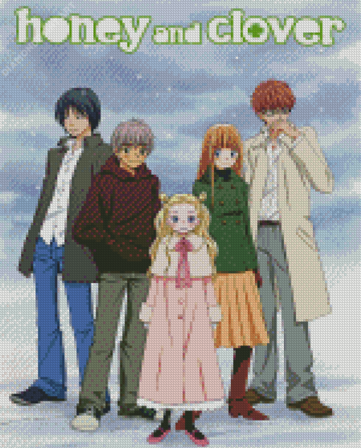 Aesthetic Honey And Clover Diamond Painting