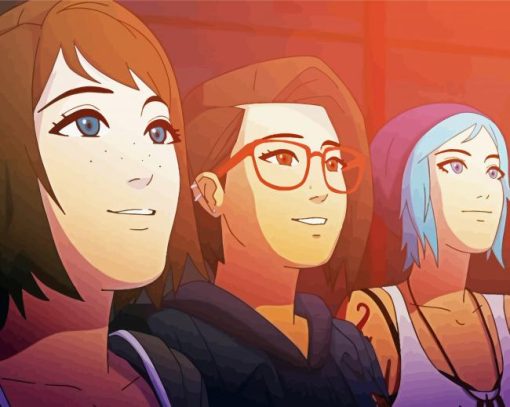 Aesthetic Life Is Strange Girls Characters Diamond Painting