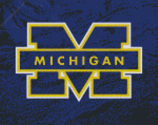 Aesthetic Michigan Wolverines Diamond Painting