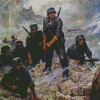 Aesthetic Military WW2 Diamond Paintings