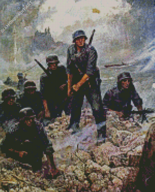 Aesthetic Military WW2 Diamond Paintings