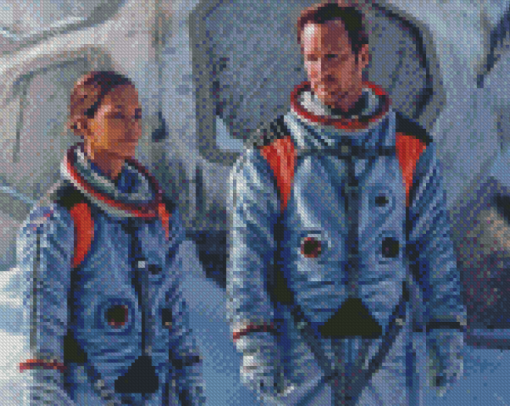 Aesthetic Moonfall Actors Diamond Painting