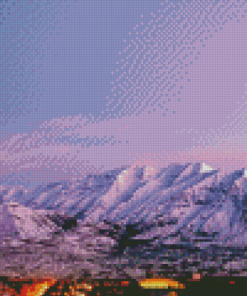 Aesthetic Mount Timpanogos Diamond Painting