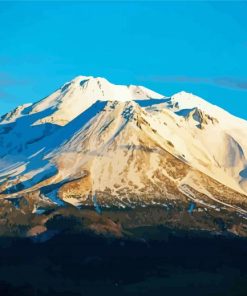 Aesthetic Mt Shasta Art Diamond Painting