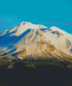 Aesthetic Mt Shasta Art Diamond Painting