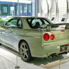 Aesthetic Nissan Skyline R34 Car Diamond Painting