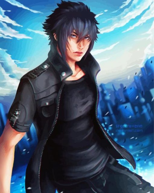 Aesthetic Noctis-Lucis Caelum Diamond Painting