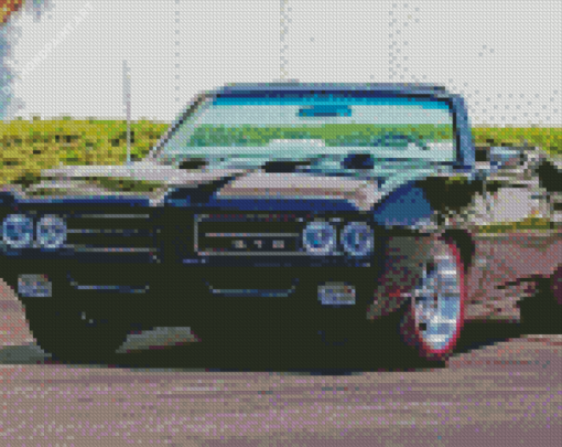 Aesthetic Pontiac GTO Diamond Painting