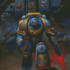 Aesthetic Space Marine Diamond Painting